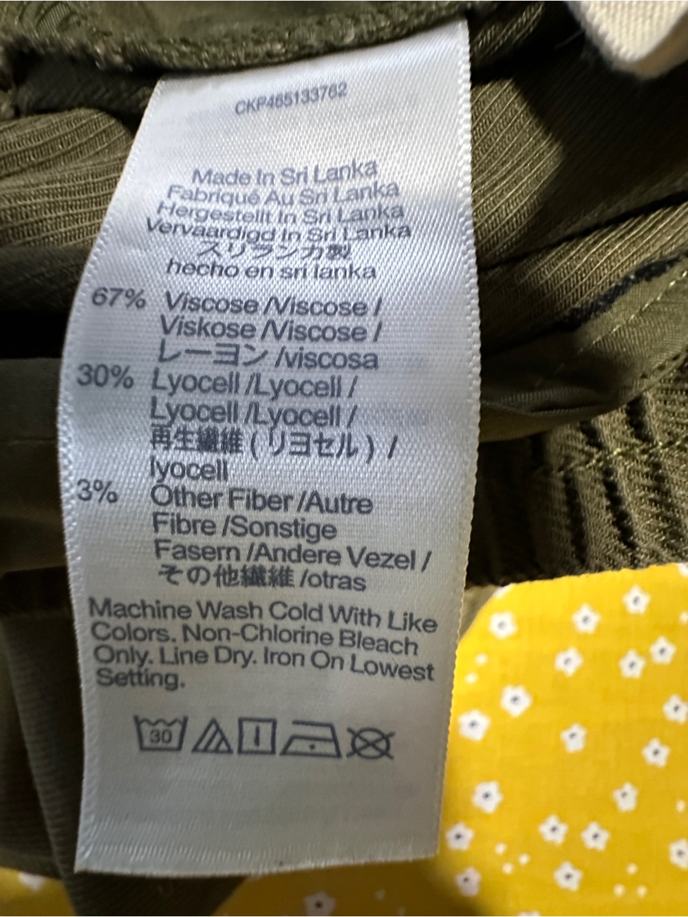 Madewell olive 🫒 wide-leg flowy pants - Picture 14 of 15